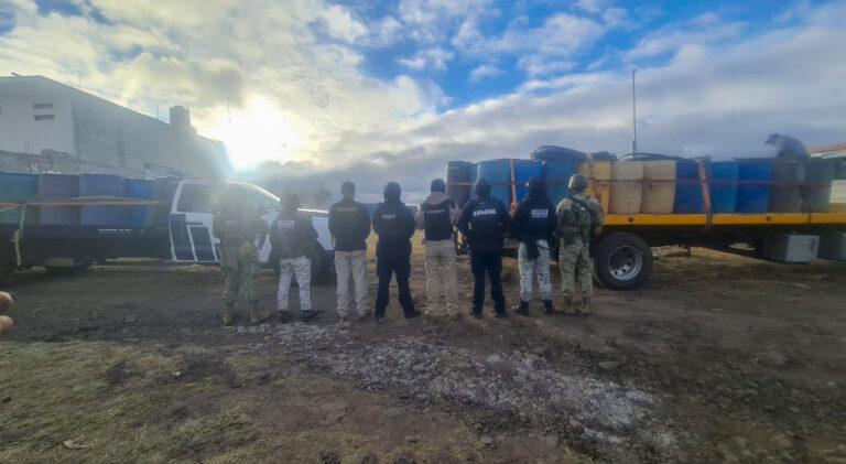 Imagen: Cifra histórica: Aseguran más de 39 mil litros de huachicol en Hidalgo
