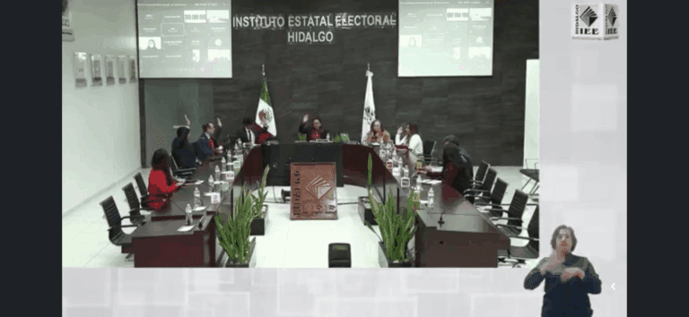 Imagen: IEEH alerta sobre violencia política de género en ayuntamientos de Hidalgo