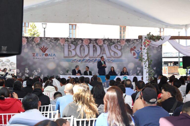 Imagen: Celebran amor con bodas colectivas