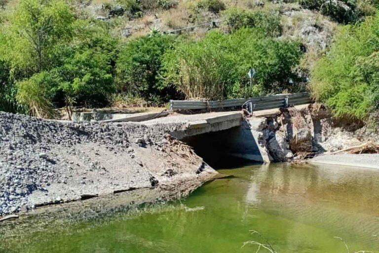 Imagen: Preocupa fractura del puente de San Juan Tlatepexi, en Metztitlán