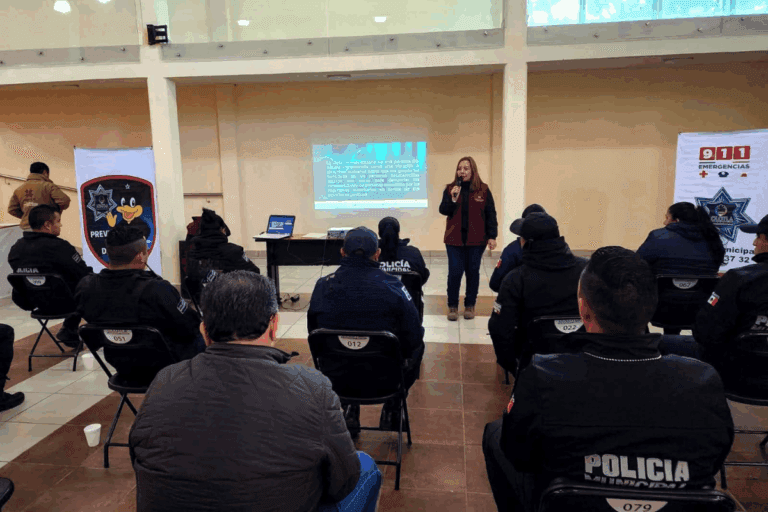 Imagen: Lolotla: Capacitan a policías sobre procesos para la búsqueda de personas
