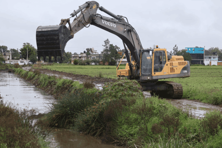 Imagen: Tulancingo: Activa la Caamt limpieza y desazolve de los drenes