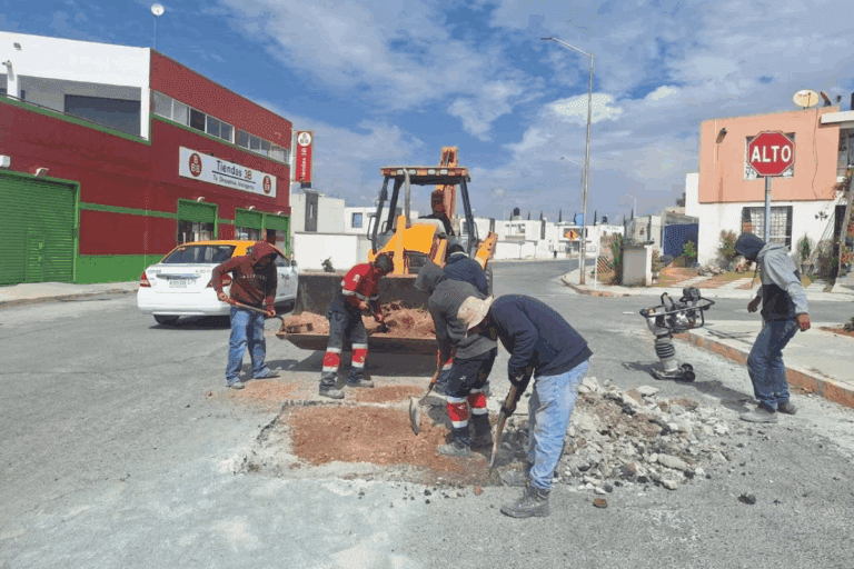 Imagen: Tizayuca: Así avanza el bacheo en los primeros meses de 2026