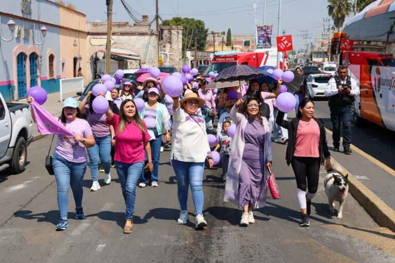 Imagen: Tlahuelilpan conmemora el 8M con una caminata y talleres