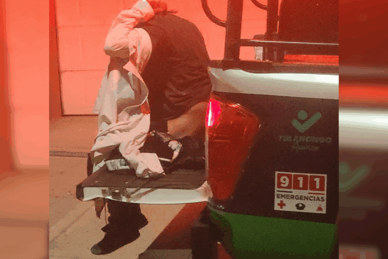 Imagen: Vecinos casi linchan a presunto ladrón en Tulancingo, Hidalgo tras intento de robo