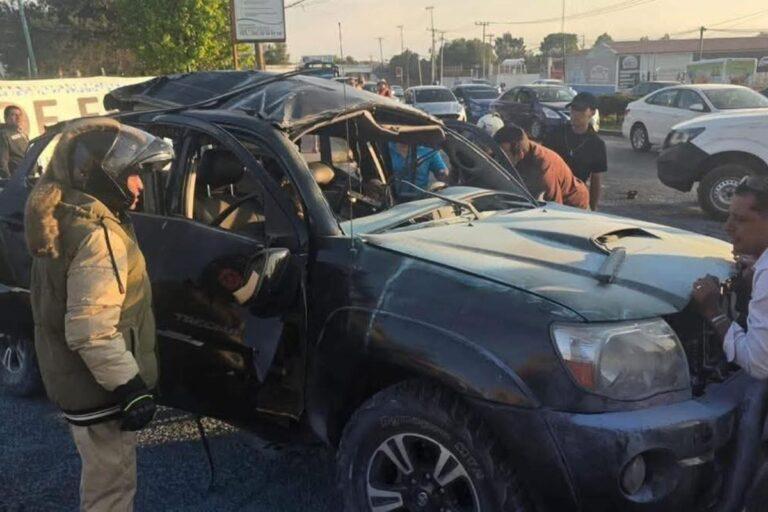 Imagen: VIDEO: Explota camioneta en Tecámac: deja dos personas sin vida