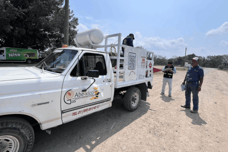Imagen: Huejutla: Protección Civil continúa con inspección de pipas de gas