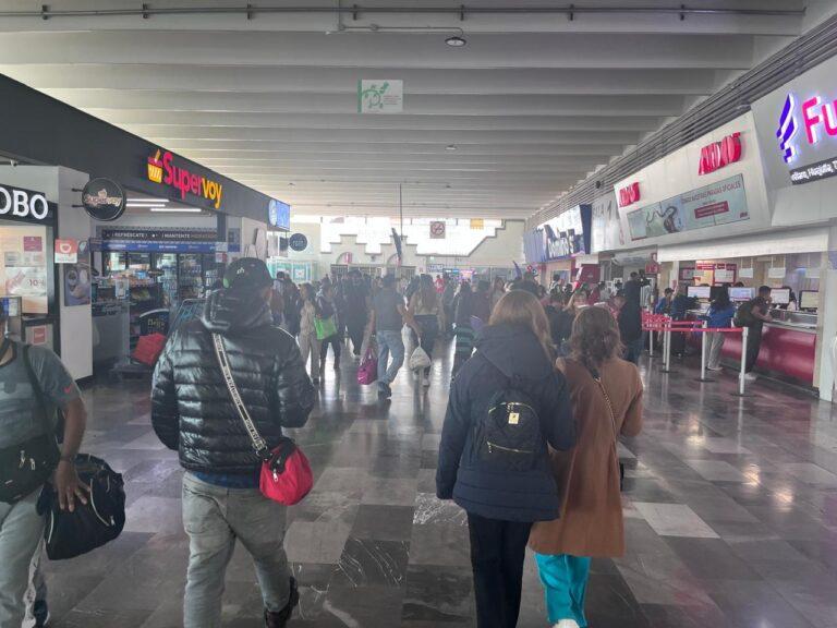 Imagen: Así está la afluencia en la Central de Autobuses de Pachuca; conoce las promociones vigentes