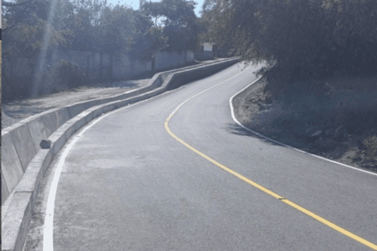 Imagen: Sipdus concluye obra de rehabilitación en tramo carretero de Alfajayucan