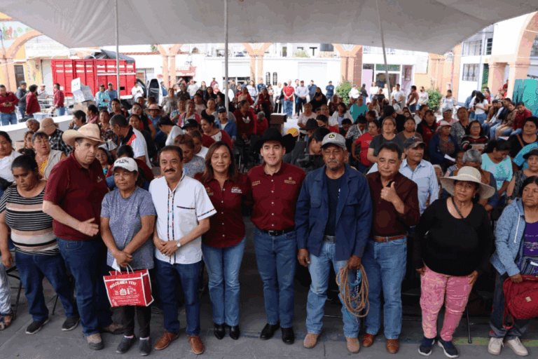 Imagen: En Ajacuba, el gobierno de Hidalgo entrega apoyos agropecuarios