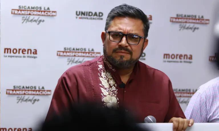 Imagen: Esto dijo dirigente de Morena sobre retraso de la elección Judicial en Hidalgo