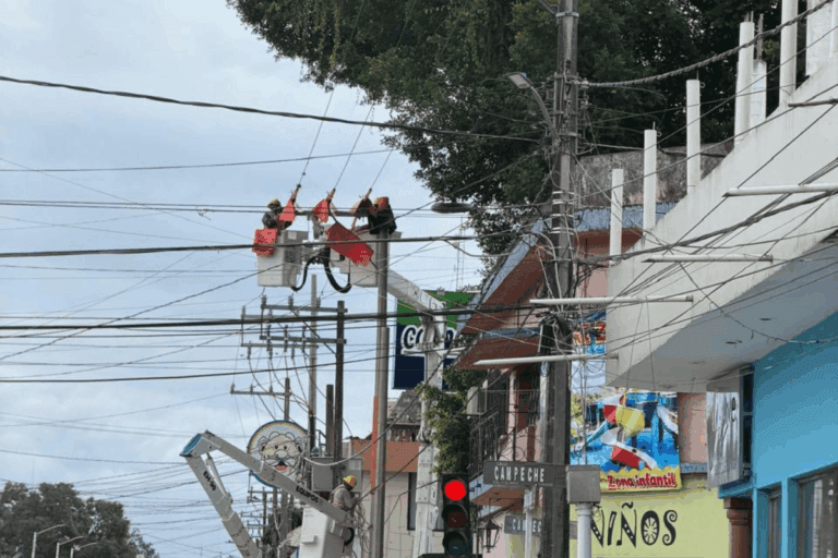 Imagen: Huejutla: Habitantes denuncian constantes apagones