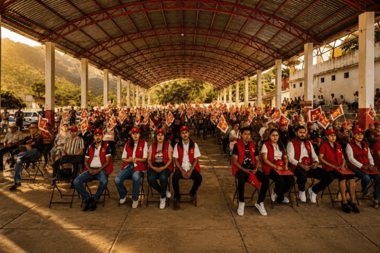 Imagen: PT en Hidalgo toma protesta al nuevo coordinador municipal en Calnali