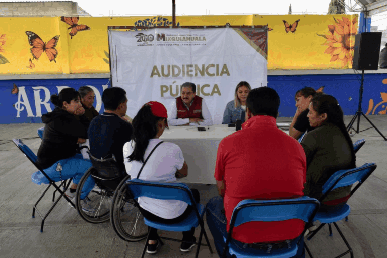 Imagen: En comunidades de Mixquiahuala, celebran audiencias públicas