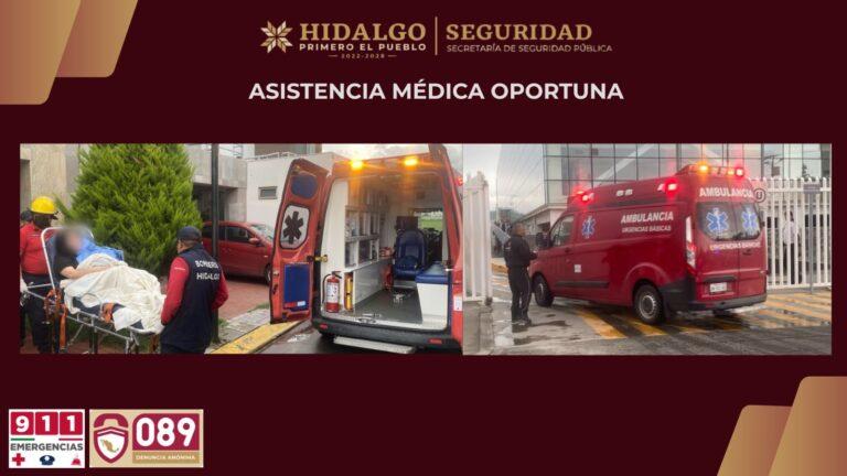 Imagen: Mujer da a luz con apoyo vía 911 en Hidalgo; madre y bebé se reportan estables