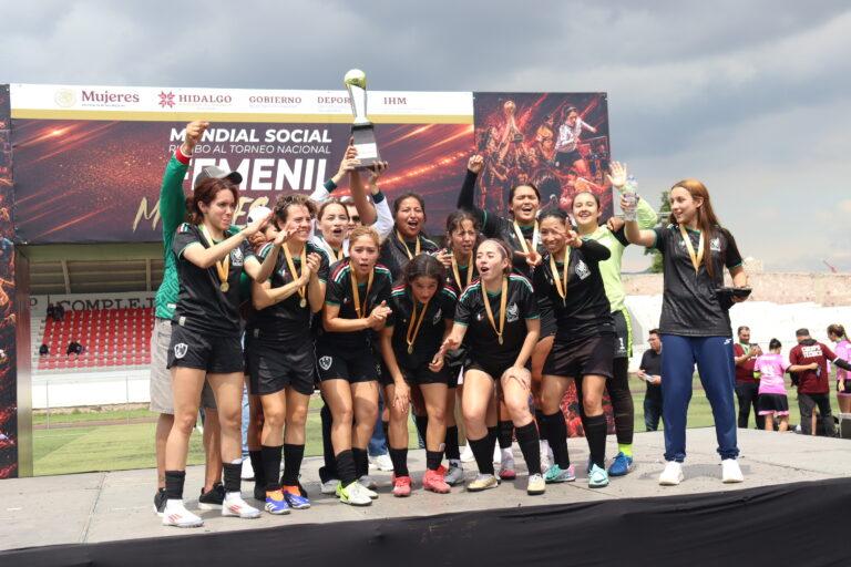 Imagen: La hazaña de Atitalaquia: vence a Pachuca y se corona campeón estatal del Mundial Social Femenil