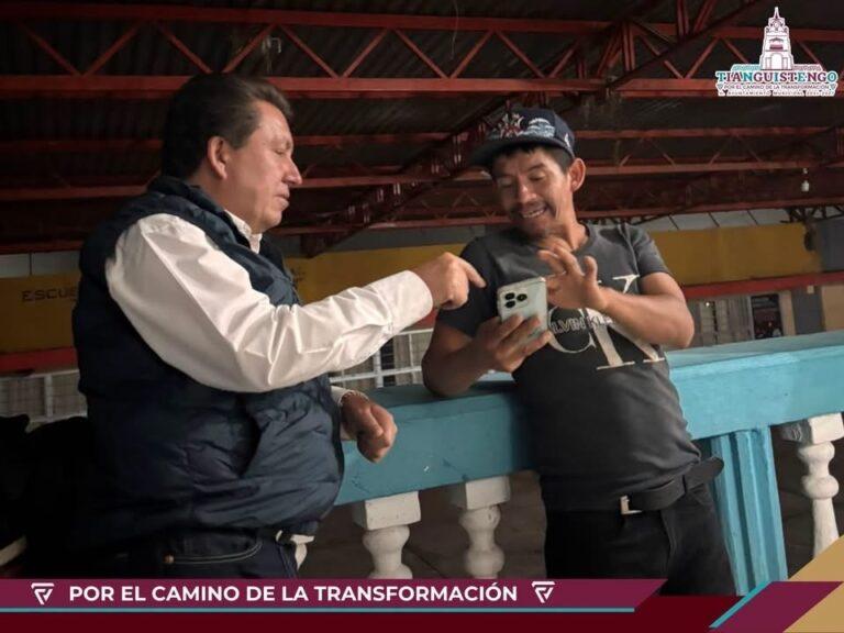 Imagen: Habitantes de Santa Mónica exponen necesidades ante el gobierno de Tianguistengo