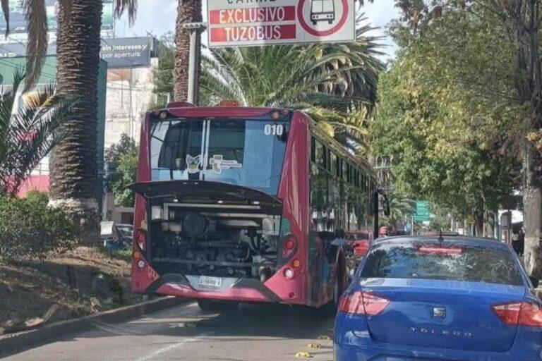 Las unidades del Tuzobús son nuevas, pero habrá investigación, dice Julio Menchaca