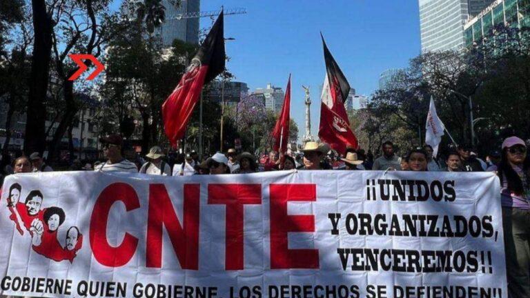 Imagen: Maestros de la CNTE rechazan levantar protesta pese a llamado federal