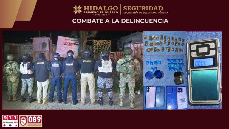 Imagen: Desmantelan presunto punto de venta de drogas en Tizayuca