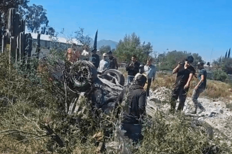 Imagen: Accidente en la carretera Pachuca-Ixmiquilpan moviliza a cuerpos de emergencia en Hidalgo