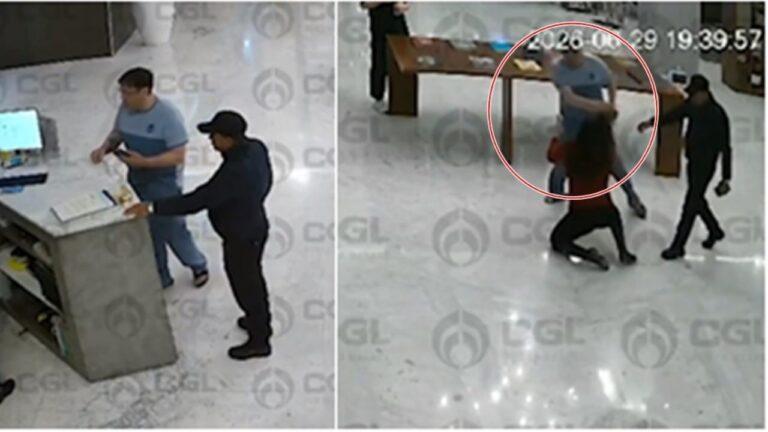 Imagen: VIDEO. Así fue la golpiza que sufrió una recepcionista en un hotel de Santa Fe