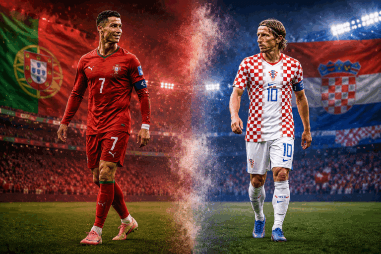 Imagen: Portugal vs Croacia: el último baile de Cristiano Ronaldo o Luka Modric