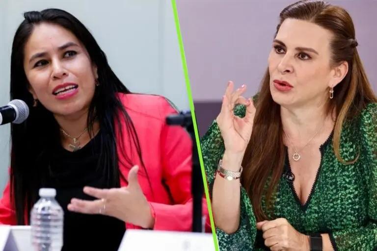 Imagen: Hidalgo: Continúa el tema entre Carolina Viggiano y Simey Olvera por debate sobre huachicol fiscal