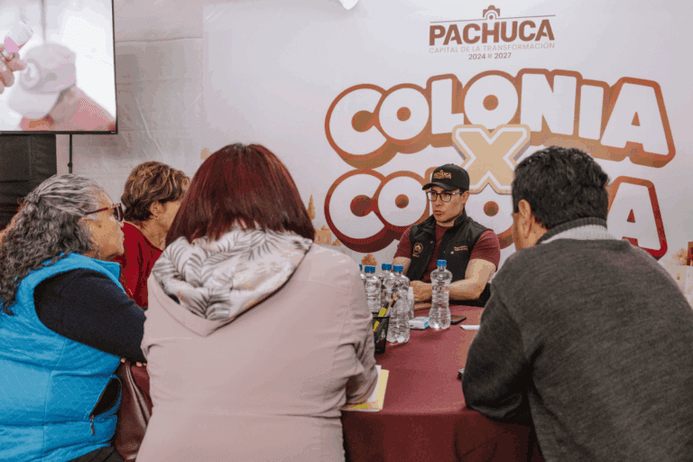 Imagen: Ayuntamiento de Pachuca realiza la primera jornada del programa Colonia x Colonia