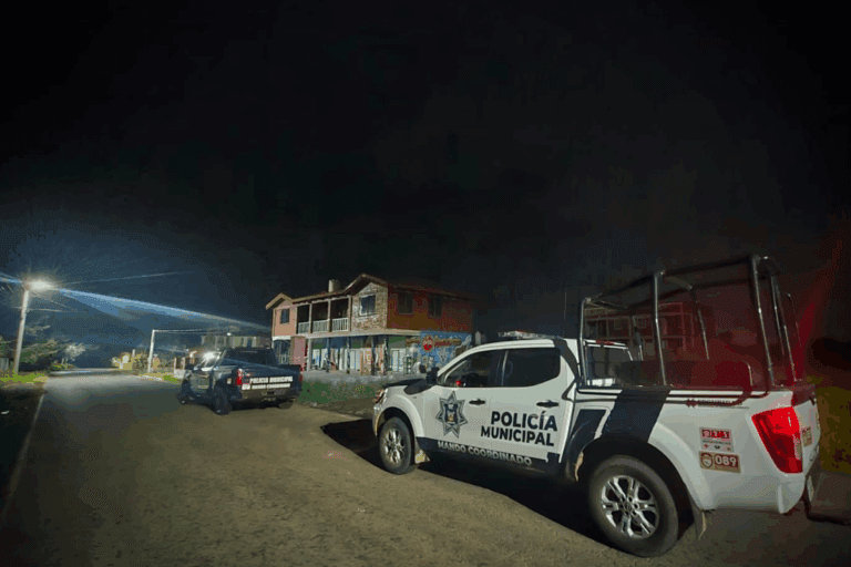 Imagen: En Huasca de Ocampo, ejecutan el operativo Búho