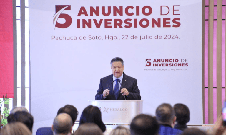 Imagen: Julio Menchaca: su quinto anuncio de inversiones en Hidalgo, por más de 16 mil mdp