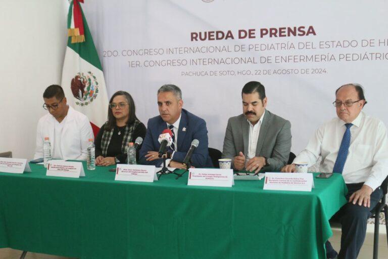 Imagen: Hidalgo se prepara para el Segundo Congreso de Pediatría