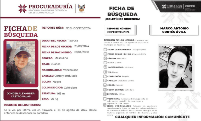 Imagen: Así fue el hallazgo de los jóvenes desaparecidos en Tizayuca