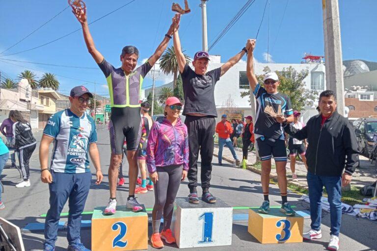 Imagen: Cientos de atletas cierran el primer Serial Estatal de Duatlón 2024 en Pachuca