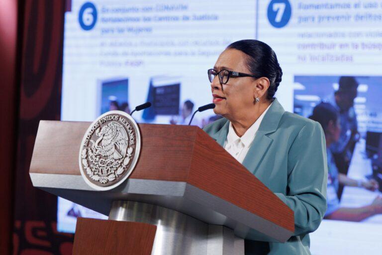 Imagen: Baja 35.6% el feminicidio en junio gracias a la estrategia contra la violencia de género, informa la SSPC