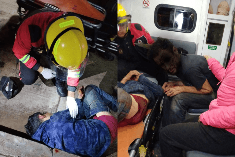 Imagen: Tunden vecinos a cuatro probables ladrones, en Tulancingo; casi mueren