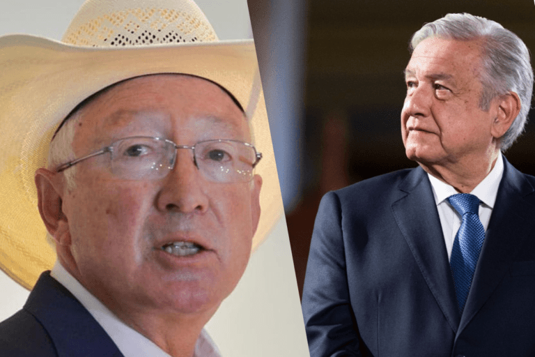 Imagen: AMLO arremete contra Ken Salazar por comentarios sobre la reforma judicial