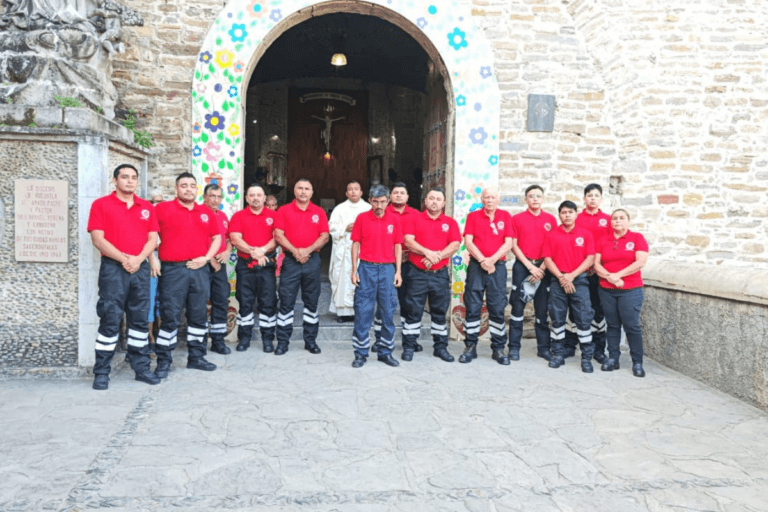 Imagen: Los bomberos de Huejutla celebraron su 28 aniversario, este 22 de agosto