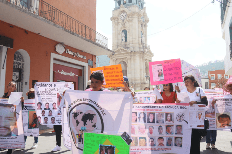 Imagen: Familiares de personas desaparecidas marcharon en Pachuca; ¿qué fue lo que exigieron?