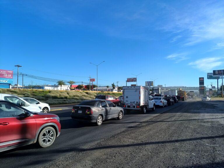 Imagen: Caos vial en Pachuca por el regreso a clases