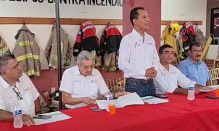 Imagen: Bomberos de Huejutla recibieron este beneficio por parte del Club Rotario
