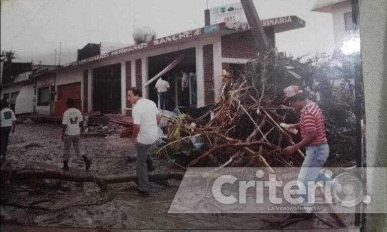 Imagen: Recuerdan el paso del huracán Diana en Huejutla; tragedia cumple 34 años