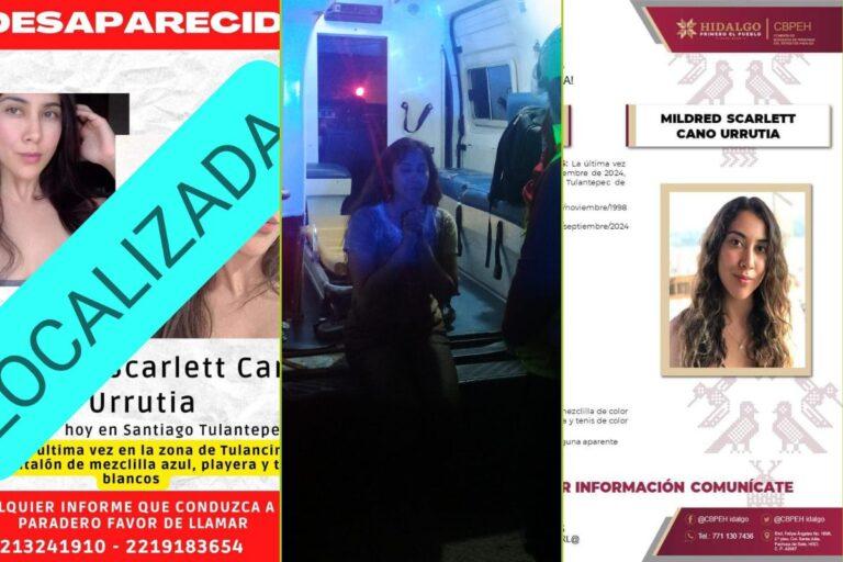 Imagen: Encuentran con vida a joven desaparecida en Santiago Tulantepec