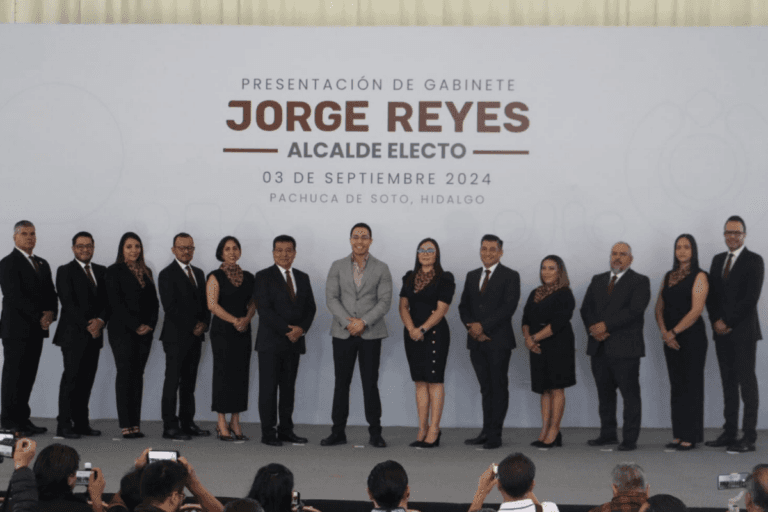 Imagen: Jorge Reyes, alcalde electo de Pachuca, presenta la conformación de su gabinete; ¿quiénes están?