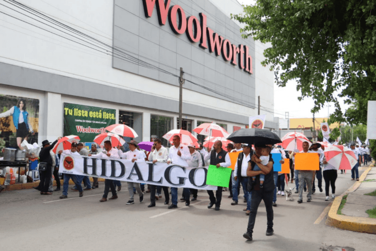 Imagen: En Pachuca, marchan en apoyo a la reforma judicial recién aprobada