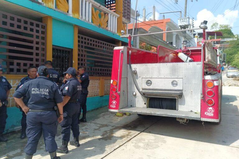 Imagen: Conato de incendio, en Huejutla, enciende las alarmas entre vecinos