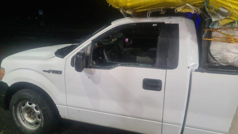 Imagen: Balean a sujeto en la México-Tuxpan, pero sobrevivió