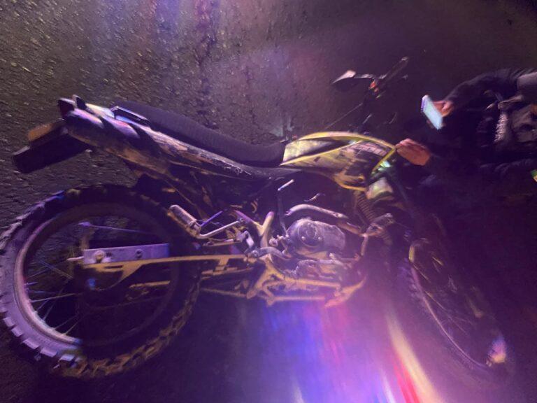 Imagen: Motociclista resulta gravemente herido por accidente en la México-Tampico