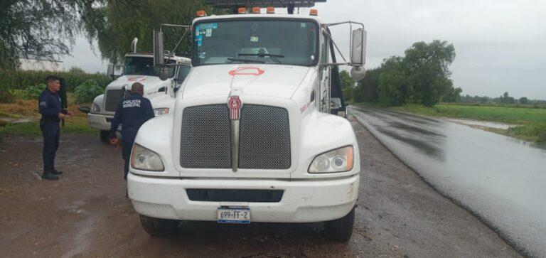 Imagen: Recuperan camiones con reporte de robo en Tezontepec