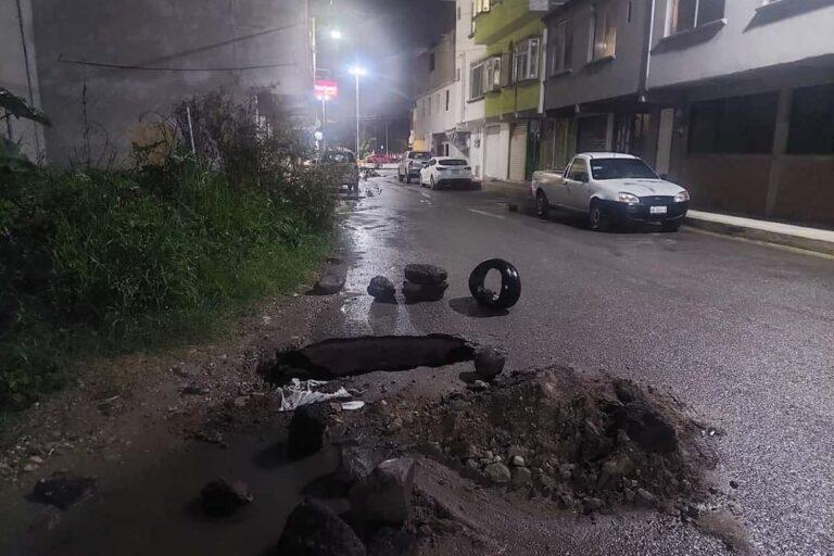 Imagen: En esta colonia de Tula hallaron un socavón; ¿sabías que antes había un pantano ahí?